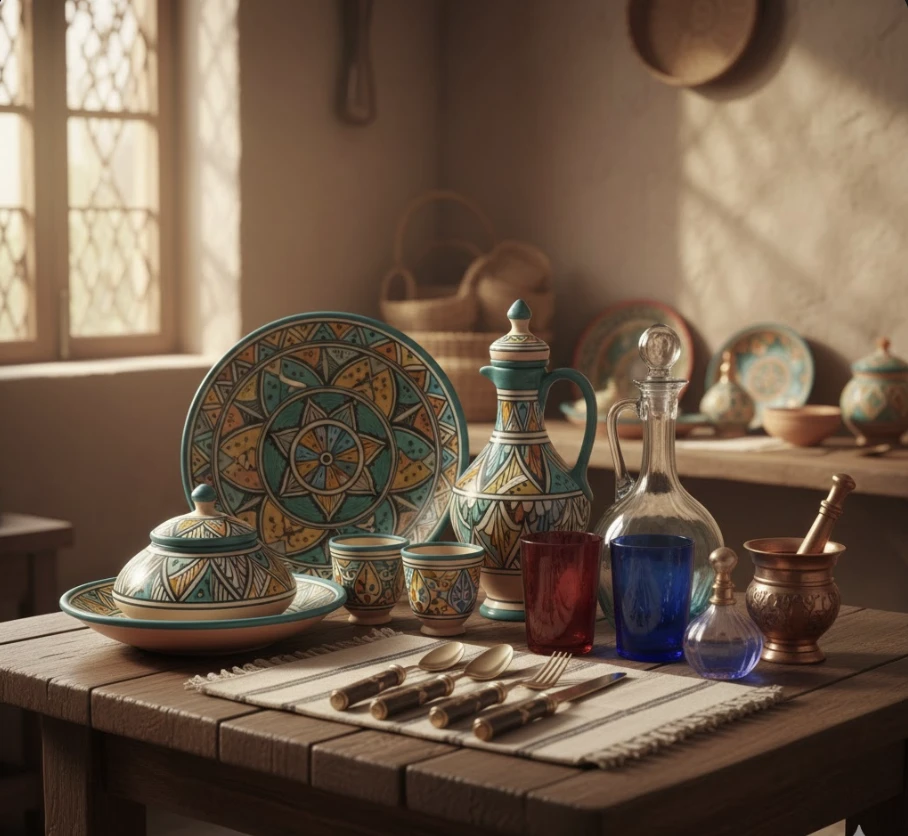 قسم الأدوات المنزلية التراثية